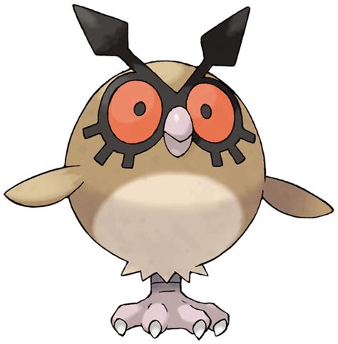 Hoothoot Pokédex: stats, moves, evolution & locations | Pokémon Database