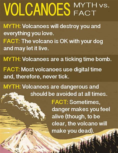 Volcanoes Myth Vs. Fact - 9GAG