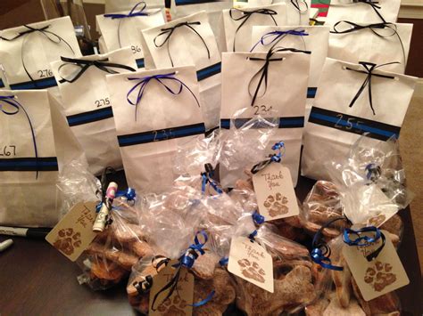 goodie bags for our officers…2 and 4 legged | Police appreciation gifts, Police gifts, Police ...