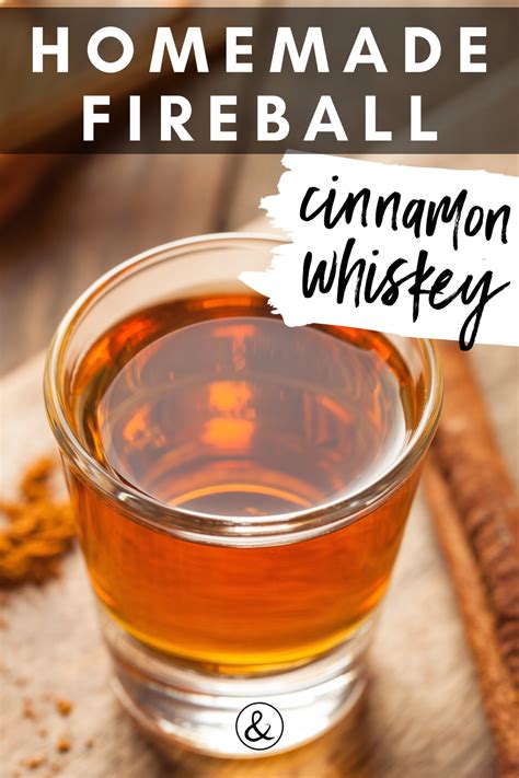 Homemade fireball cinnamon whiskey – Artofit