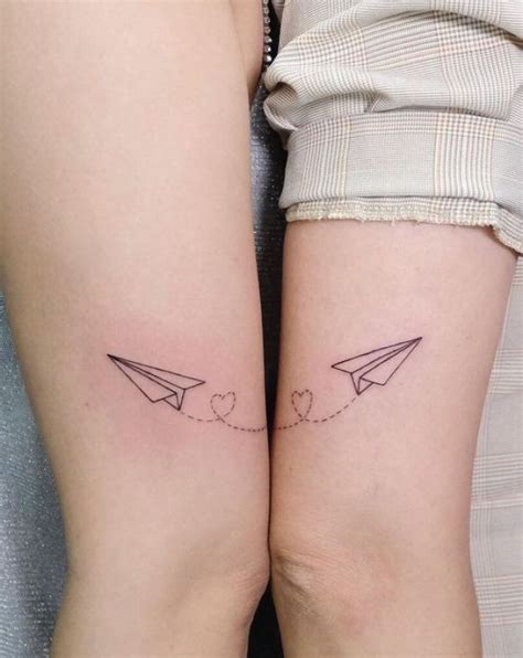 Paper Airplane Tattoo