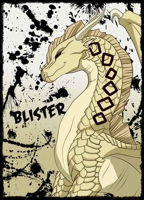 WoF - Blister | Wings of fire, Wings of fire dragons, Wings