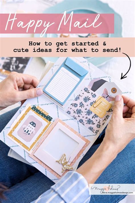 Cute Happy Mail Ideas and Giveaway » Maggie Holmes Design in 2020 | Fun ...