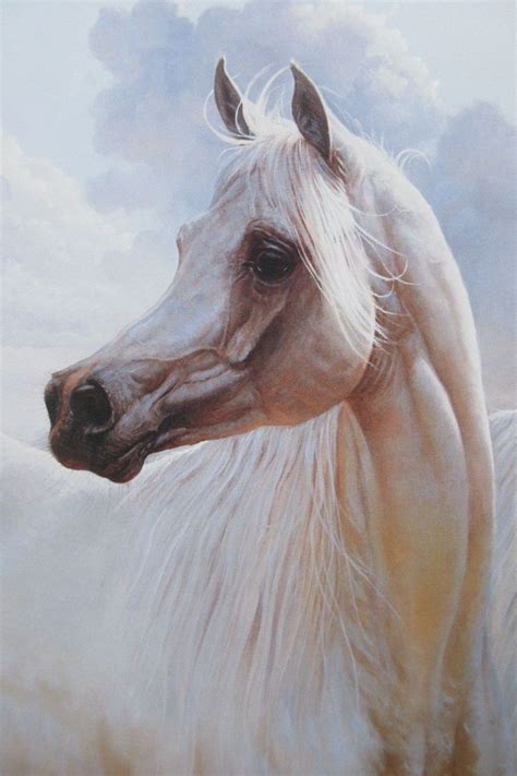 Arabian horse art print EAST WIND by Mary Haggard limited edition of ...