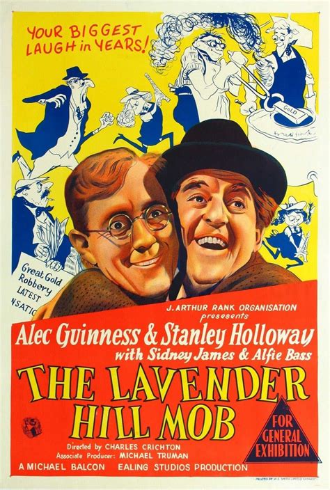 The Lavender Hill Mob, Alec Guinness, Stanley Holloway, Audrey Hepburn ...