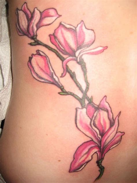 50+ Magnolia Flower Tattoos | Art and Design