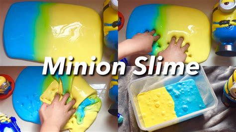 DIY Minion Slime Despicable Me !! - YouTube