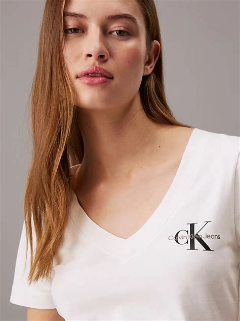 2 Pack V-neck T-shirts Calvin Klein® | J20J223447YBI