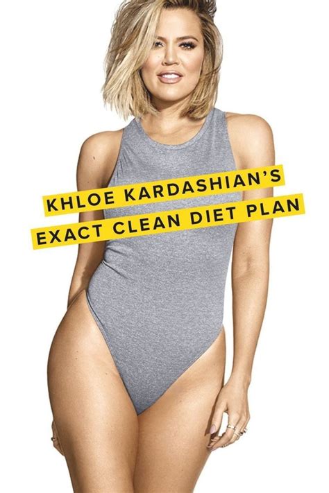 Khloe Kardashians 7 Day Clean Eating Diet Plan Thats Totally Doable. | Clean eating diet plan ...