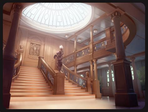 Titanic Grand Staircase Model