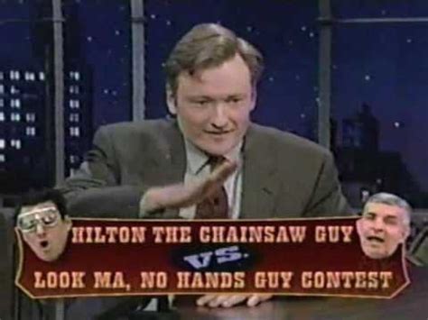 First of a series of segments that Conan O'Brien did on the late night advertisement rivalry ...