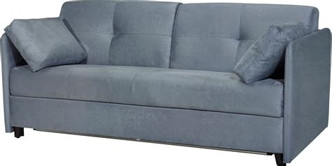 Canapé lit DIVA Sun 3 pl convertible 140 x 190 gris Pas Cher | UBALDI.com