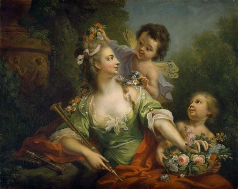 Les neuf Muses - Euterpe, la Muse de la musique peint en 1782 par ...