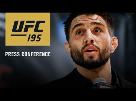 UFC 195: Post-fight Press Conference - YouTube