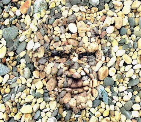 Face of rocks or rocks painted on face?! | Optical illusions art, Illusion art, Scary optical ...