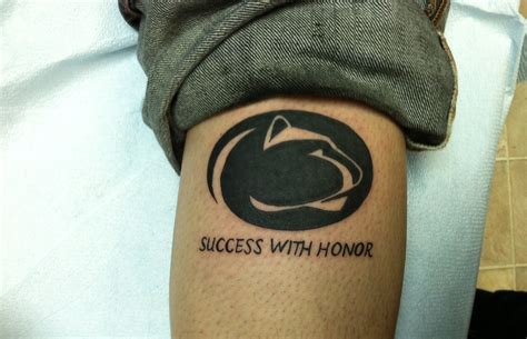 Penn State - Success with Honor | State tattoos, Tattoo designs, Ink tattoo