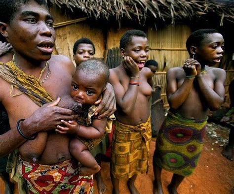 Image result for Baka pygmies | Black women breastfeed, African people, African rainforest