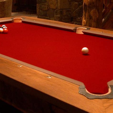 Felt | Rustic Pool Table | Aspen Rustic Inc. | Custom Built Game Room Furniture