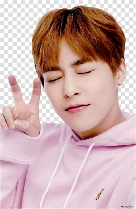 EXO, man doing peace sign transparent background PNG clipart | HiClipart