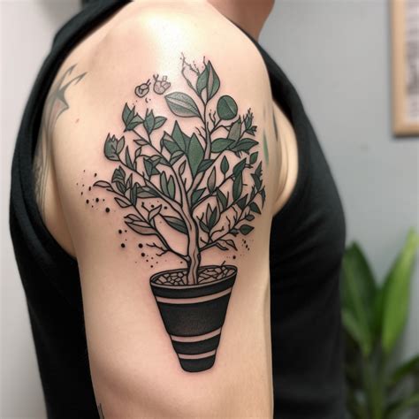 76 Plant Tattoo Ideas For Guys - TattooClue.com