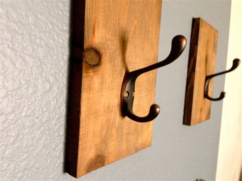 Rustic Coat Hooks by nidification on Etsy, $40.00 | Rustic coat hooks ...