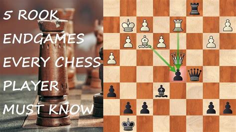 5 ROOK ENDGAMES EVERY CHESS PLAYER MUST KNOW - YouTube