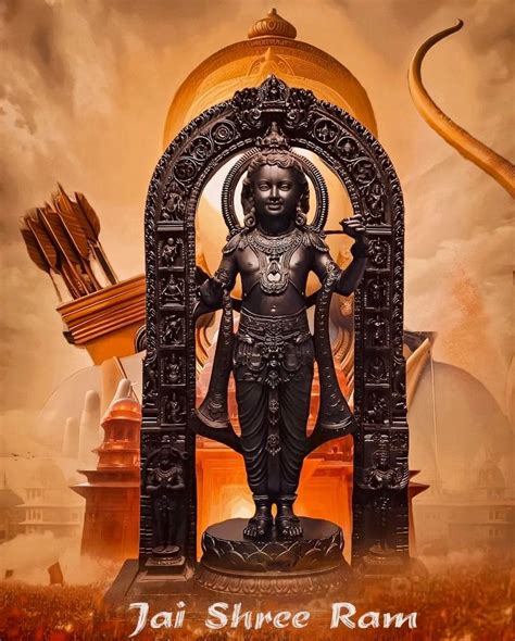 राम जी की मूर्ति अयोध्या | Ram Ji statue ayodhya Temple Statue | God ...