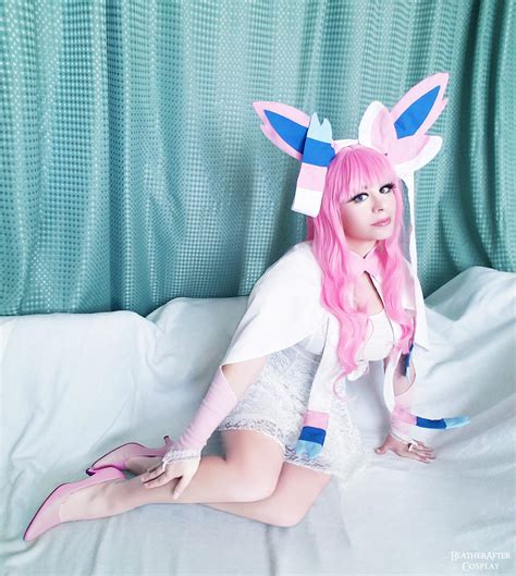 Sitting Sylveon by HeatherAfterCosplay on DeviantArt