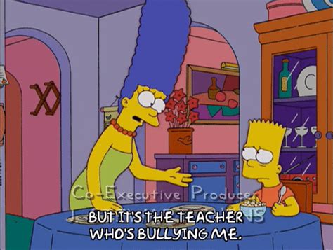 Bulling Bart Simpson GIF - Find & Share on GIPHY