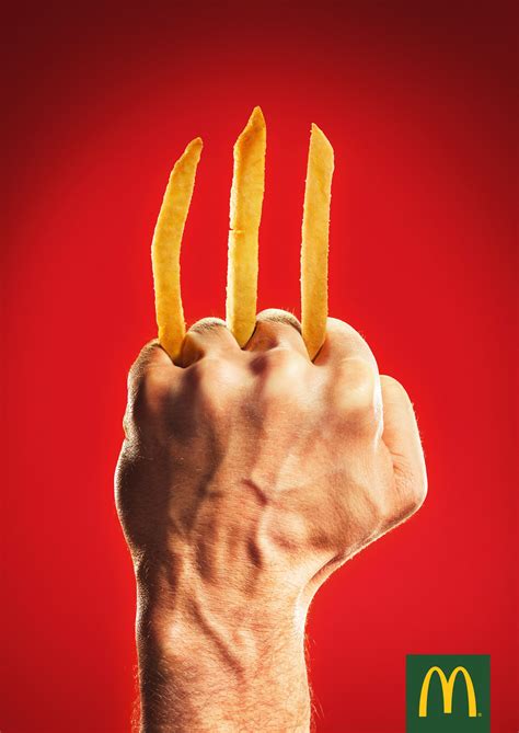 McDonald's: Wolverine | Ads of the World™ | Funny advertising, Creative ...