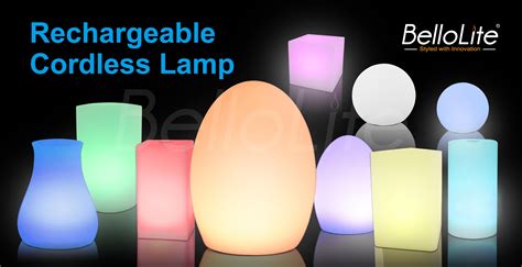 Rechargeable & Cordless LED Lamps | Lamp, Cordless lamps, Cordless table lamps
