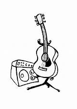 Free Guitar Images Download Png  sketch template