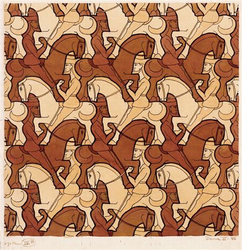 Pin by Liam Milburn on + brown | Tessellation art, Escher art, Escher tessellations