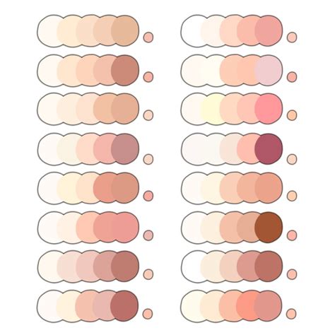 Skin Color Palette Paint Tool Sai Skin Color Palette Skin Palette 40300 | The Best Porn Website