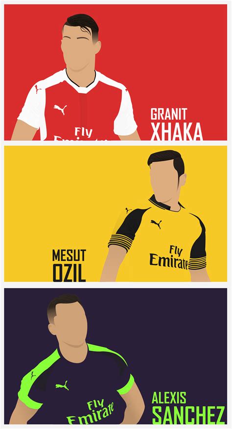 Arsenal 2016/17 Poster on Behance