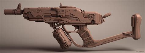 ArtStation - Sci-Fi Weapon Design Experiment No. 1