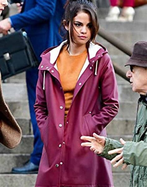 A Rainy Day In New York Selena Gomez Coat | Get 43% OFF