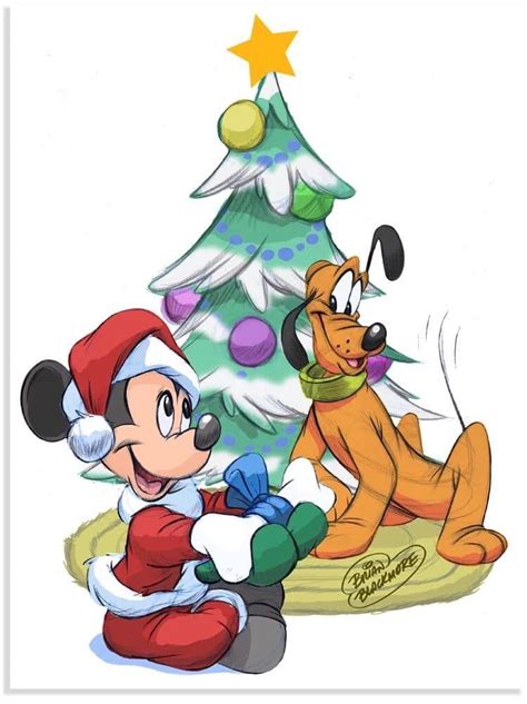Pin by Melissa Molloy on Mickey and Minnie | Disney christmas, Disney friends, Disney sketches