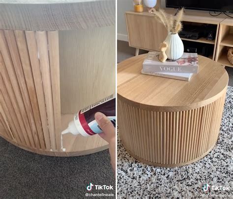 TikTok couple share viral Kmart and Bunnings table hack: ‘Gorgeous’ | Wood coffee table diy, Diy ...