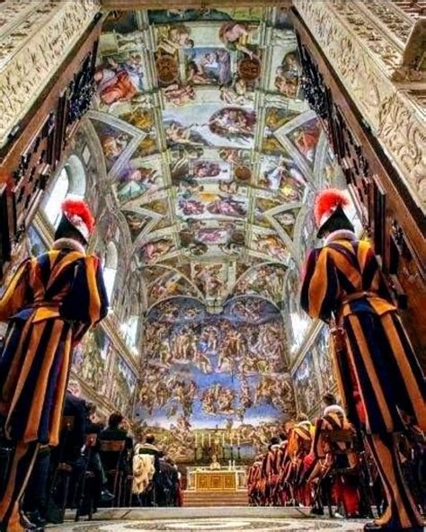 Cappella Sistina Roma (Michelangelo Buonarroti “Volta e Giudizio ...