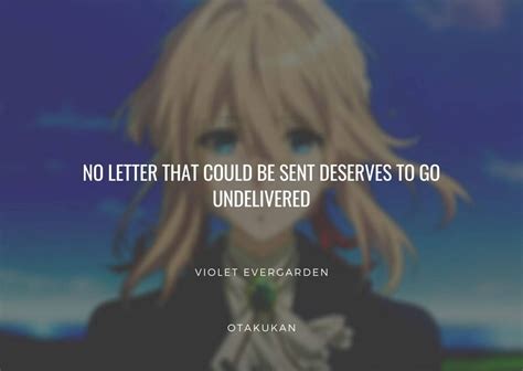 Most Popular Violet Evergarden Quotes | OtaKuKan