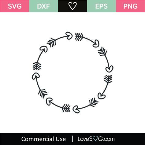 Monogram Frame SVG Cut File - Lovesvg.com