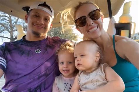 Patrick Mahomes Takes Sweet Family Ride While Celebrating Daughter Sterling's 3rd Birthday