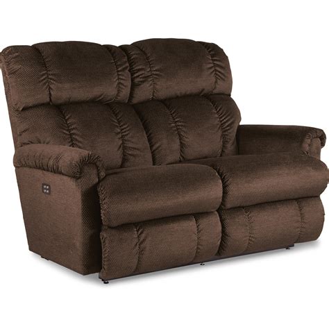 La-Z-Boy Pinnacle Power Reclining Loveseat w/ Headrest & USB Ports ...