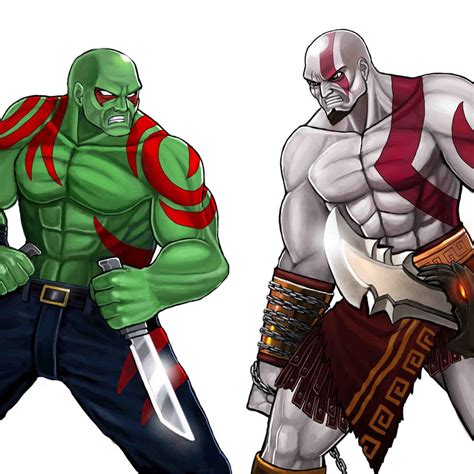 Player Select: Drax VS Kratos by Garoooooh on DeviantArt