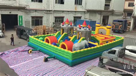 Aeor Indoor Playground Equipment / Inflatable Playground For Sale ...