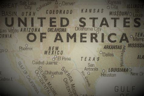 Old Map Of The USA Free Stock Photo - Public Domain Pictures