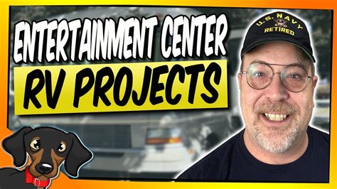 RV DIY Entertainment Center update and install #36 - YouTube