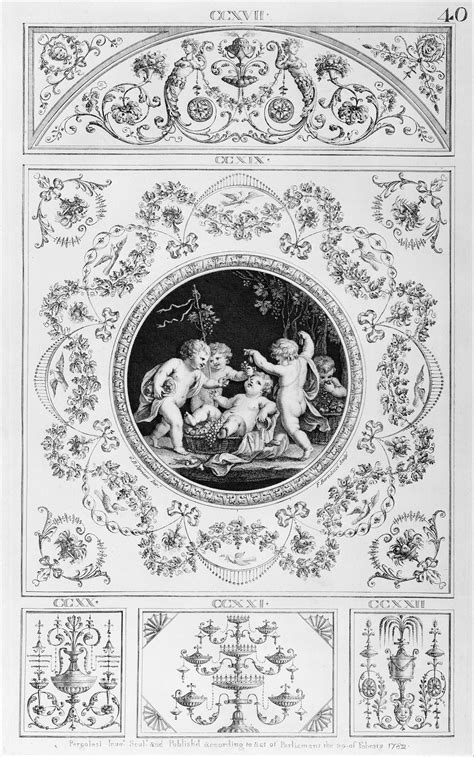 Francesco Bartolozzi | Bacchanal with Five Putti, Rondel in a Rectangular Frame (in "Designs for ...
