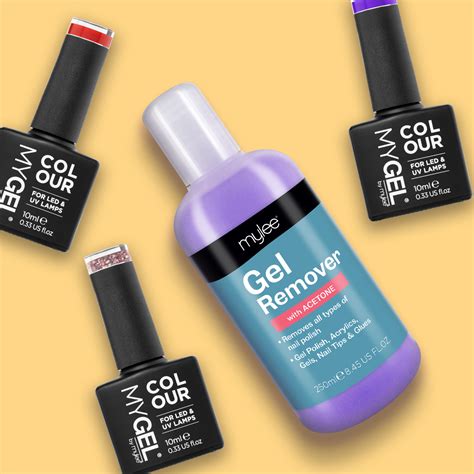 Mylee Gel Polish Remover Acetone UV LED Nail Polish Cleaner Manicure 250ml | eBay